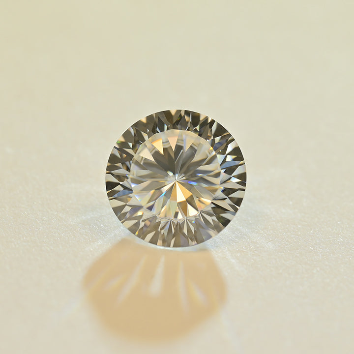 Lab Grown Moissanite Round (Millenium) Cut
