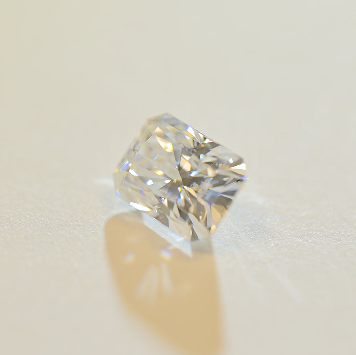 Lab Grown Moissanit Radiant Cut